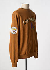 Sweat-shirt beige NEW ERA pour unisexe seconde vue