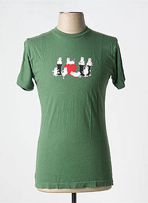 T-shirt vert RIPNDIP homme