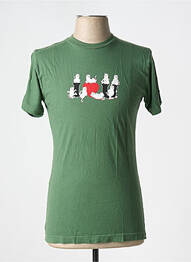 T-shirt vert RIPNDIP homme