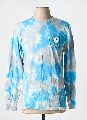 T-shirt bleu RIPNDIP homme