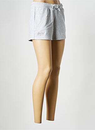 Short gris SUPERDRY femme