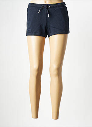 Short bleu SUPERDRY femme