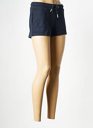 Short bleu SUPERDRY femme
