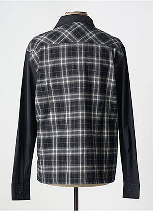 Chemise manches longues noir HUF homme