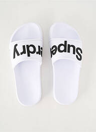Sandales/nu pieds blanc SUPERDRY femme