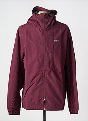 Imperméable rouge HUF unisexe