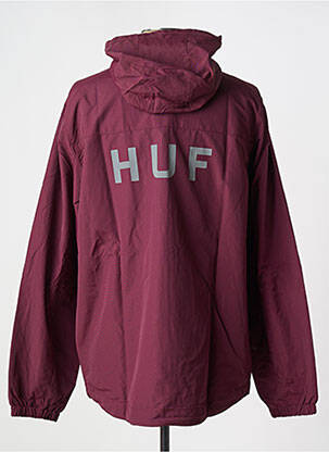 Imperméable rouge HUF unisexe