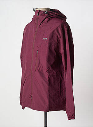 Imperméable rouge HUF unisexe