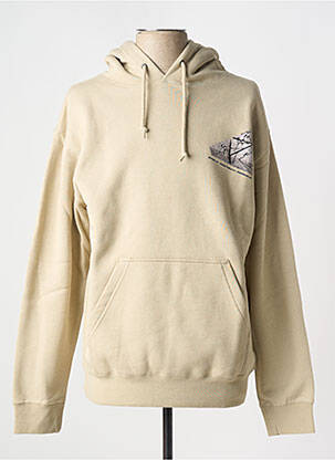 Sweat-shirt beige HUF unisexe