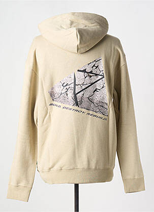 Sweat-shirt beige HUF unisexe