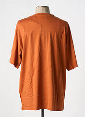 T-shirt orange NEW ERA pour unisexe seconde vue