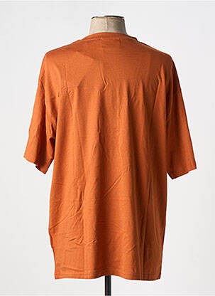 T-shirt orange NEW ERA unisexe