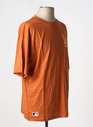 T-shirt orange NEW ERA unisexe