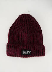 Bonnet violet LEVIS pour unisexe seconde vue