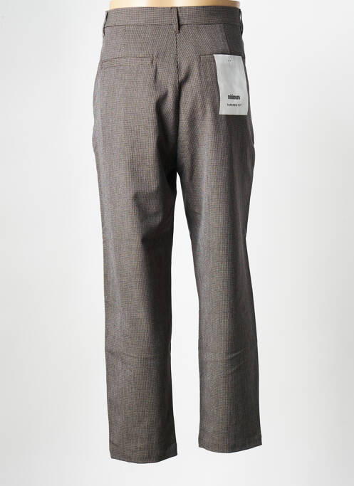 Pantalon droit marron MINIMUM pour homme
