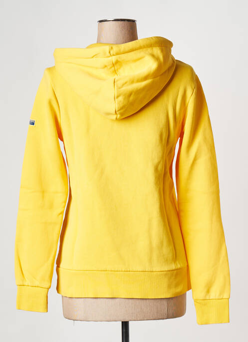 Sweat-shirt jaune SUPERDRY pour femme