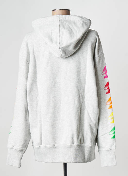 Sweat-shirt gris SUPERDRY pour femme