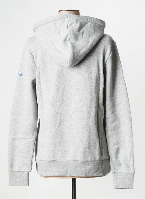 Sweat-shirt gris SUPERDRY pour femme
