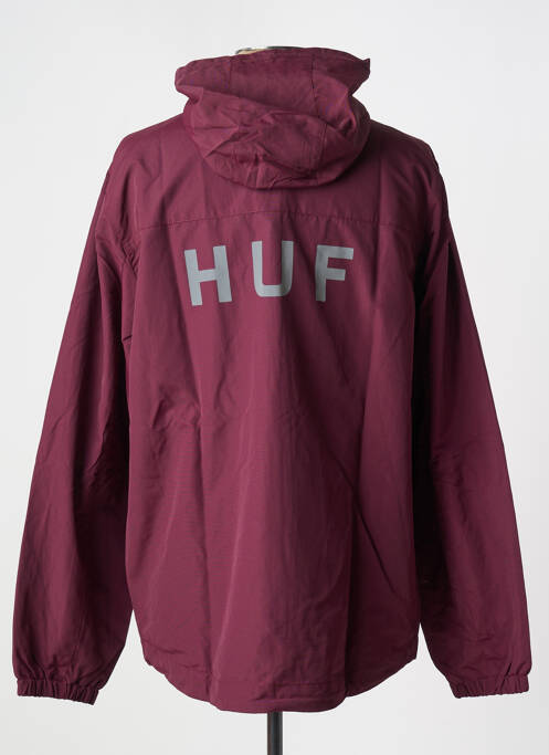 Imperméable rouge HUF pour unisexe