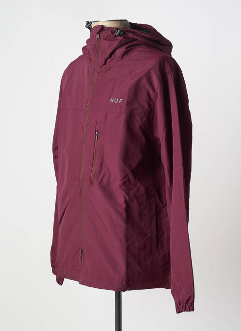 Imperméable rouge HUF pour unisexe