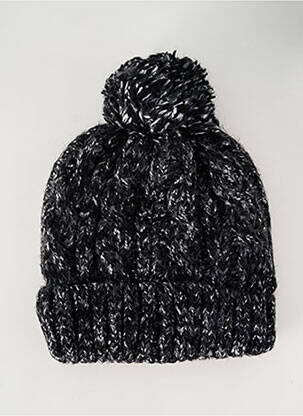 Bonnet noir SUPERDRY femme