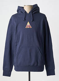 Sweat-shirt bleu HUF unisexe