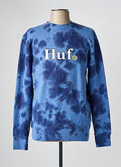 Sweat-shirt bleu HUF pour unisexe seconde vue