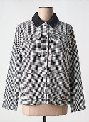 Blouson noir VANS femme