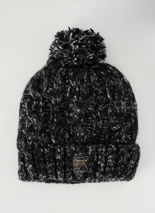 Bonnet noir SUPERDRY pour femme