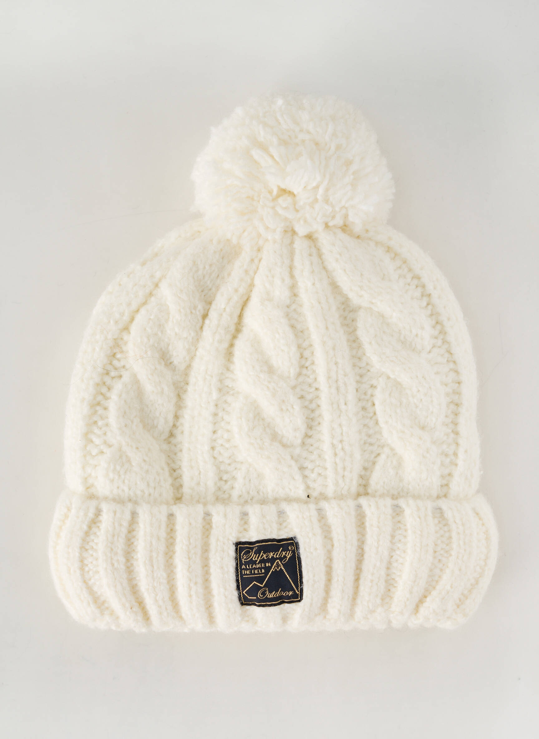 Bonnet Blanc Superdry Femme 2540705-blanc0 Modz