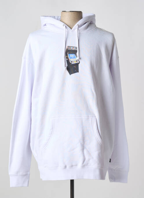 Sweat-shirt blanc HUF pour unisexe