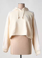 Sweat-shirt beige ADIDAS pour femme seconde vue