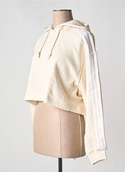 Sweat-shirt beige ADIDAS pour femme seconde vue