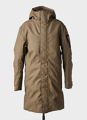 Parka marron RAINS pour homme