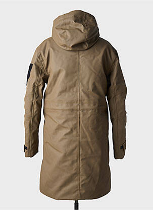 Parka marron RAINS homme