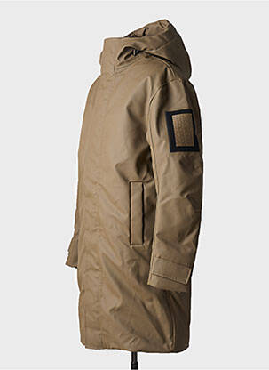 Parka marron RAINS homme