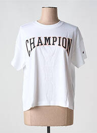 T-shirt blanc CHAMPION femme