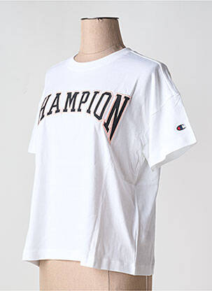 T-shirt blanc CHAMPION femme