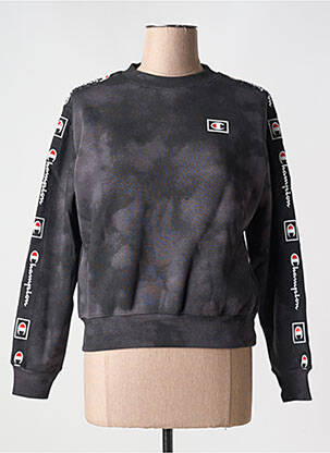 Sweat-shirt noir CHAMPION femme