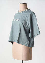 T-shirt bleu OBEY pour femme seconde vue