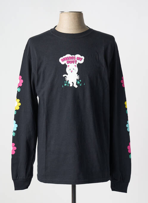 T-shirt noir RIPNDIP pour homme