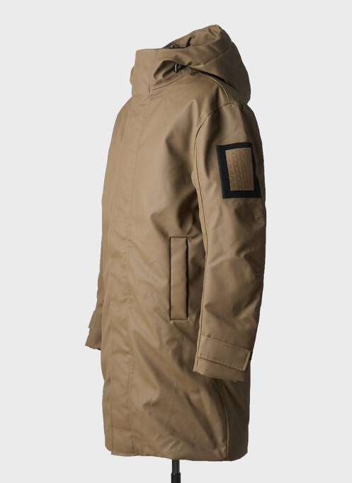 Parka marron RAINS pour homme