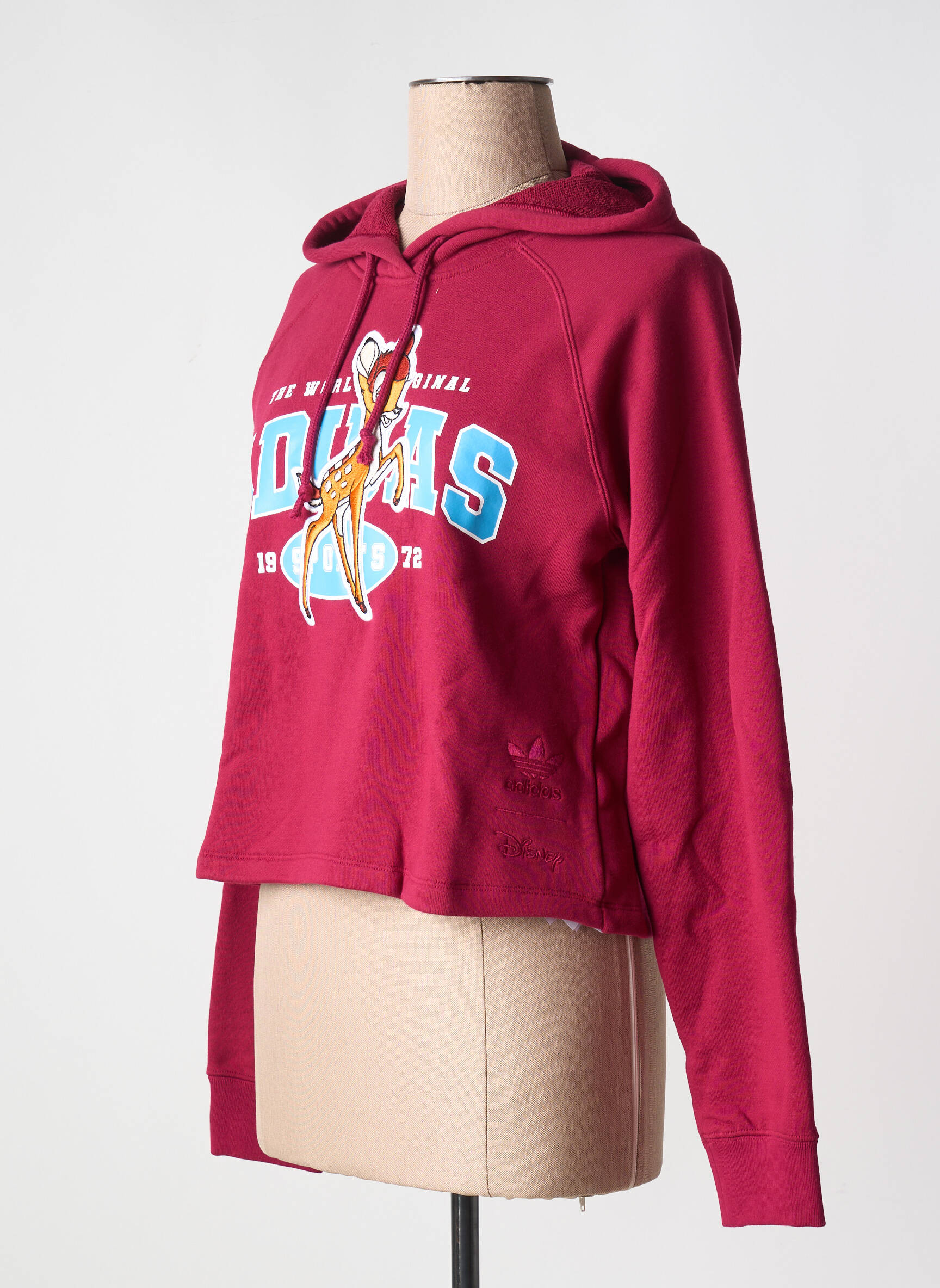 Sweat-shirt Rouge Adidas Femme 2540183-rouge0 Modz