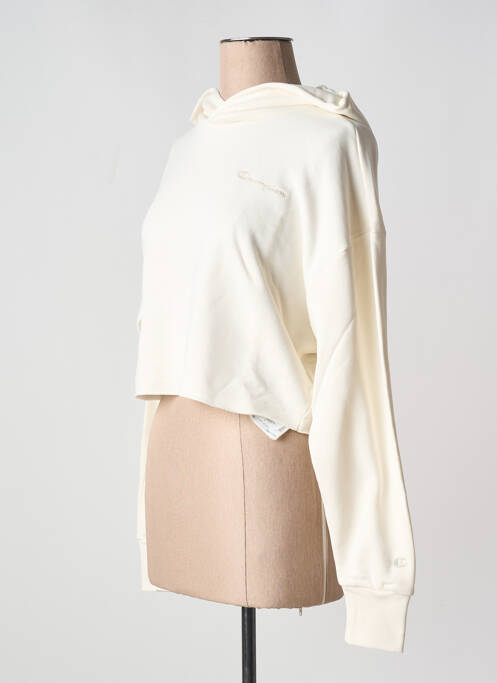 Sweat-shirt beige CHAMPION pour femme