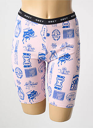 Cycliste violet OBEY femme