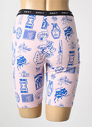 Cycliste violet OBEY femme