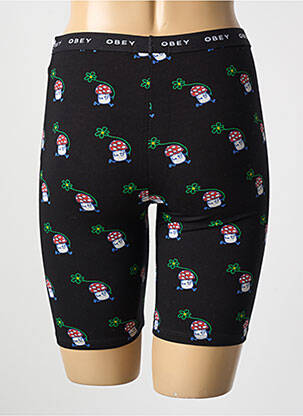 Cycliste noir OBEY femme