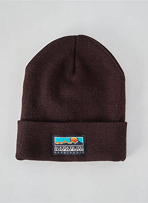 Bonnet marron NAPAPIJRI homme