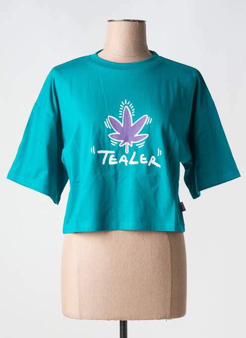 T-shirt vert TEALER pour femme