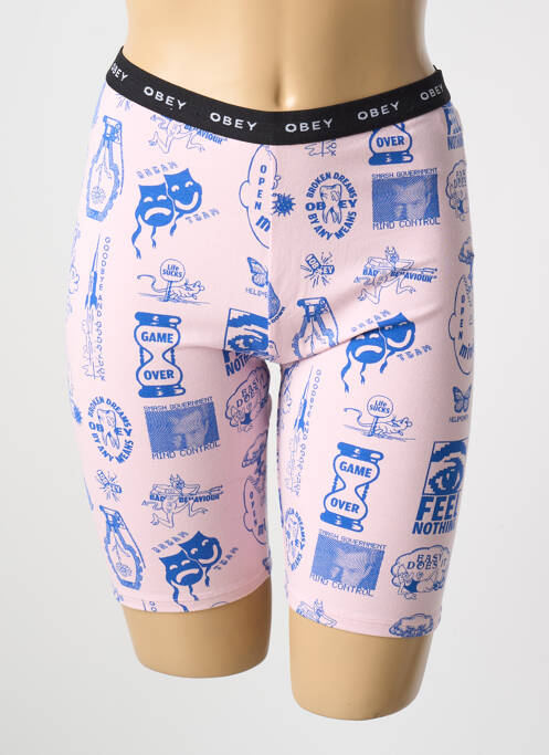 Cycliste violet OBEY pour femme